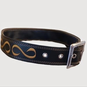 Vintage Reversible Leather Belt! Gorgeous!